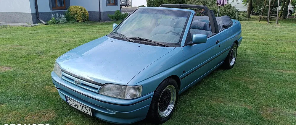 kujawsko-pomorskie Ford Escort cena 10000 przebieg: 82000, rok produkcji 1993 z Grudziądz